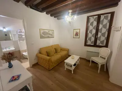 Area soggiorno di Residenza Corte Antica B&B