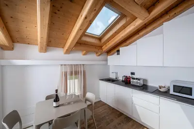 Cucina o angolo cottura di Borgo Paolin - Camere in vigna