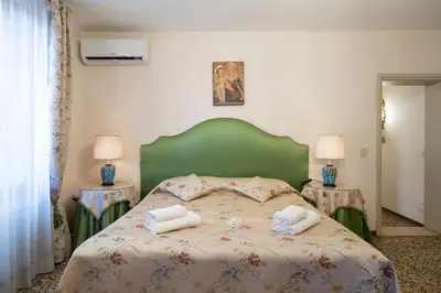Letto o letti in una camera di Ca Lipoli