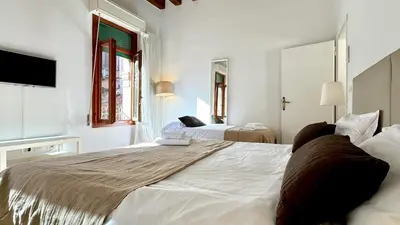 Letto o letti in una camera di Residence Surian