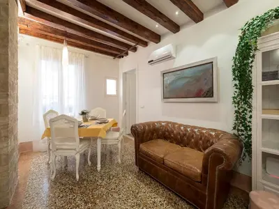 Area soggiorno di Casa Margherita by Wonderful Italy