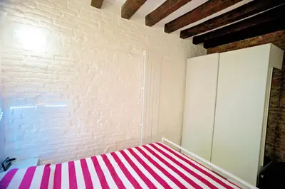 Letto o letti in una camera di Ca' di Paolo