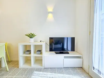 TV o dispositivi per l'intrattenimento presso Bilocale Augustus Piazza Mazzini