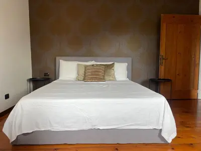 Letto o letti in una camera di Casa Francesca