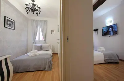 Letto o letti in una camera di Casa Costa Biennale