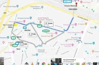 Planimetria di DrEaM of VeNiCe - Free parking - Ground floor