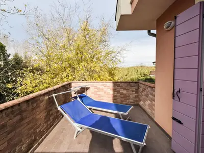 Balcone o terrazza di Apartment Solmare-54 by Interhome
