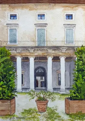 Facciata o entrata di Palazzo Valmarana