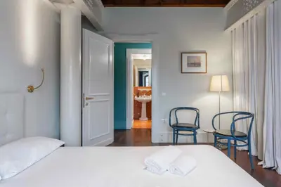Letto o letti in una camera di Ca' del Molino, your apartment in Venice