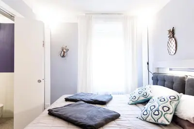 Letto o letti in una camera di Appartement Venezia Lido Center