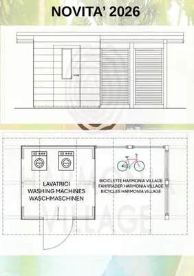 Planimetria di Harmonia Village