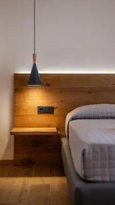 Letto o letti in una camera di AURA Dimore ad Arquà Petrarca