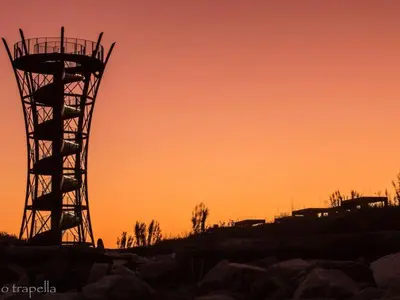 Alba o tramonto visti dall'interno della casa vacanze o dai dintorni