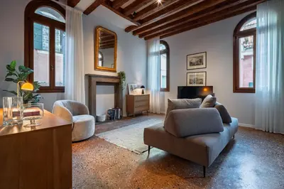 Area soggiorno di Ca' Vida Piano Nobile