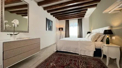 Letto o letti in una camera di Apartment Stella Bis, 500m from Rialto's Bridge