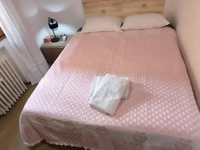 Letto o letti in una camera di 晨光之家