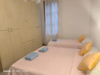Letto o letti in una camera di 晨光之家