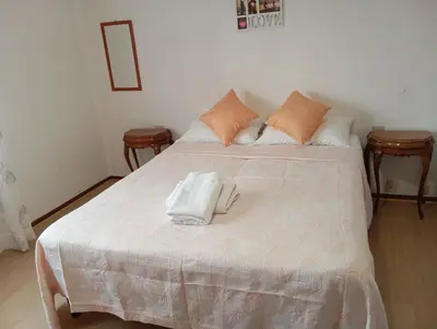 Letto o letti in una camera di 晨光之家