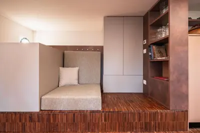 Letto o letti in una camera di Ca' Vida Terrazze