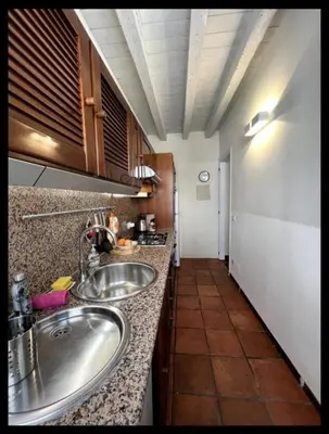 Cucina o angolo cottura di Oasi di pace in centro