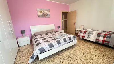 Letto o letti in una camera di Ca 'Franzo