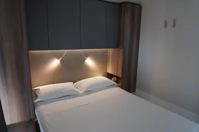 Letto o letti in una camera di Camping Village Adriatico