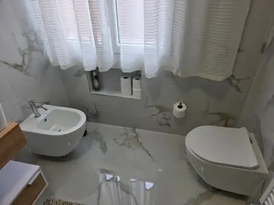 Bagno di La casa di Aron