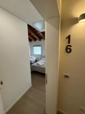 Letto o letti in una camera di Hotel Villa Mary