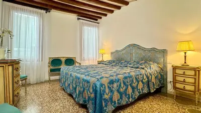 Letto o letti in una camera di Apartment San Marco Rasse