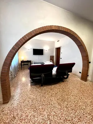 TV o dispositivi per l'intrattenimento presso Locazione Turistica Joyful Padova