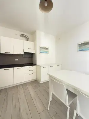 Cucina o angolo cottura di RESIDENCE WAVE 1-Solo per famiglie- WALTERIGATO APARTMENTS