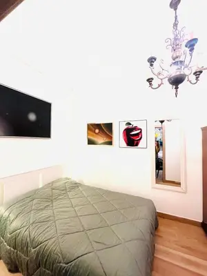 Letto o letti in una camera di Appartamento alla Specola