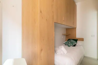 Letto o letti in una camera di Secret Rose Garden in the heart of Padua