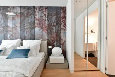 Letto o letti in una camera di The Summer Houses Apartment