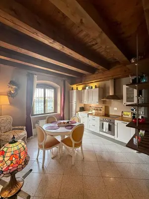 Cucina o angolo cottura di Molino Stucky Chimera - Canal View