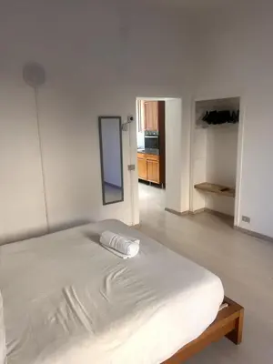 Letto o letti in una camera di Venezia, 100 mt to Station, Free parking, Shuttle Airport, Train Station, Wi fi, Via Pasubio 1
