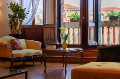Area soggiorno di View of Grand Canal Luxury Home - Station 5 minutes