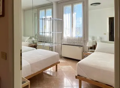 Letto o letti in una camera di Terme Colli Golf - Suite La Montecchia
