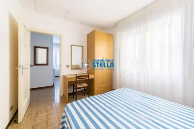 Letto o letti in una camera di Villa Pola