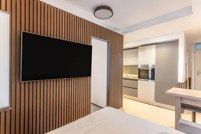 TV o dispositivi per l'intrattenimento presso GuestHost - Padova Central Apartment Flat 3