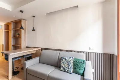 Area soggiorno di GuestHost - Padova Central Apartment Flat 3