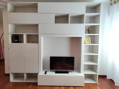 Biblioteca nell'appartamento
