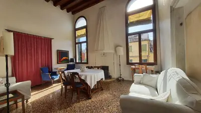 Area soggiorno di Palazzo Contarini Della Porta Di Ferro