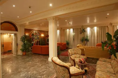 Area soggiorno di Hotel Smeraldo