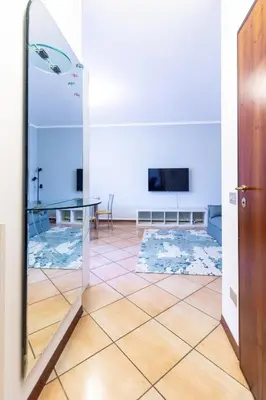 TV o dispositivi per l'intrattenimento presso Comfort and relax in Via Digione