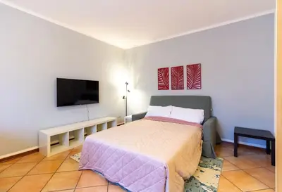 Letto o letti in una camera di Comfort and relax in Via Digione