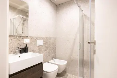 Bagno di PALAZZO CIVIDALE Central Luxury Apartment B