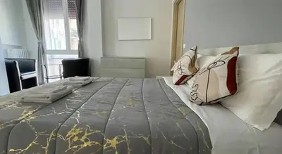 Letto o letti in una camera di Venezia Hua Xia