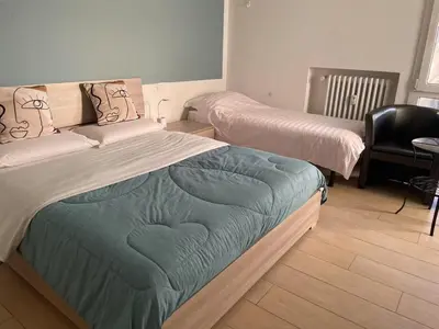 Letto o letti in una camera di Venezia Hua Xia