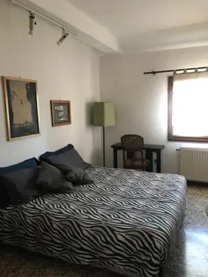 Letto o letti in una camera di Tea House